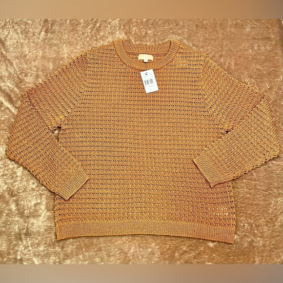 KUT From The Cloth Cosmo Crochet Sweater Cinnamon Size XL - Picture 11 of 15